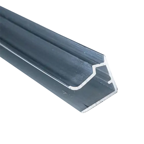 U Profil aus pressblankem Aluminium, universell für 10 mm Stegplatten, bietet effektiven Schutz und sauberen Abschluss