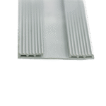 Auflagegummi in Hellgrau, 60 mm, Auflageprofilband, ideal für eine sanfte und sichere Auflage von Stegplatten, verbessert die Dichtung