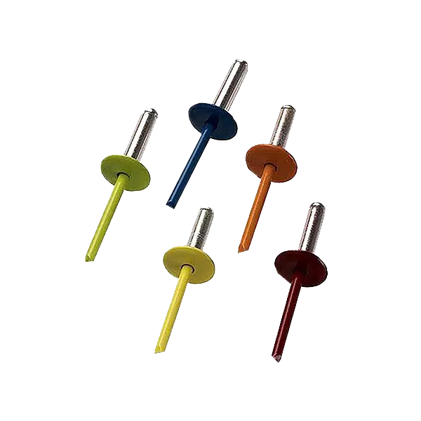 Passend lackierte Aluminium-Blindnieten für Kronoart® HPL-Sortiment – zur Befestigung von HPL-Platten.